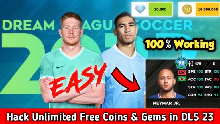 DLS 23 Unlimited Free Coins & Gems